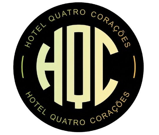 Logomarca de Hotel Quatro Corações